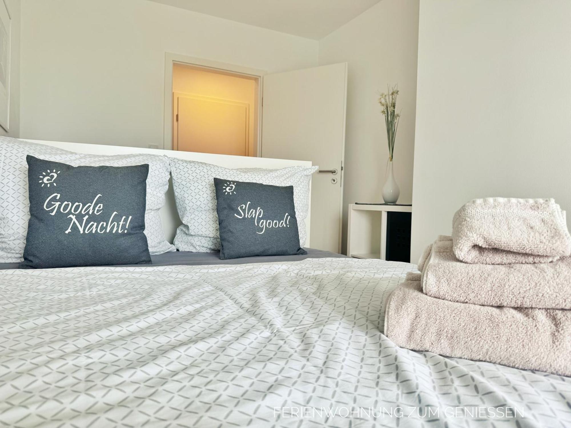 Nordseeklima Direkt Hinter Der Balkontuer Ferienwohnung De Twargbutt Dorumer Neufeld Ngoại thất bức ảnh