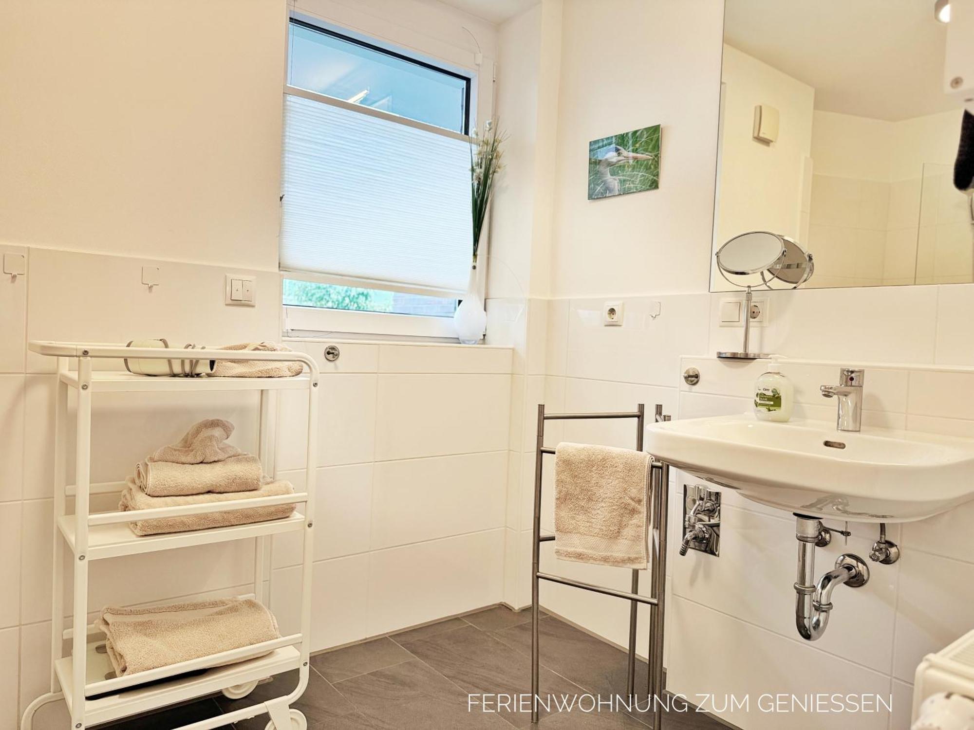 Nordseeklima Direkt Hinter Der Balkontuer Ferienwohnung De Twargbutt Dorumer Neufeld Ngoại thất bức ảnh