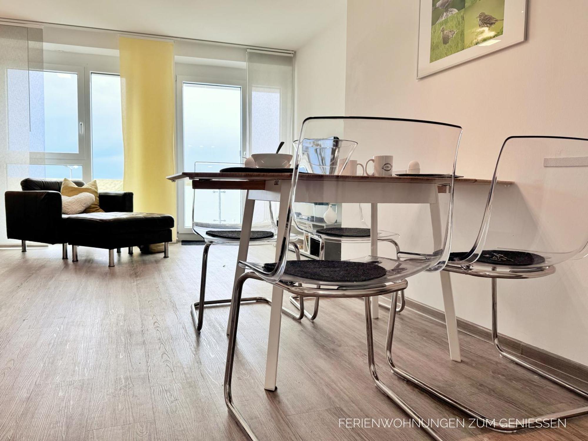 Nordseeklima Direkt Hinter Der Balkontuer Ferienwohnung De Twargbutt Dorumer Neufeld Ngoại thất bức ảnh